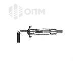 ОПМ 227020 Дюбель металлический крюк