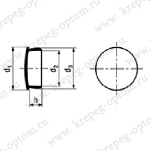 ОПМ 152002 Колпачок для защиты метрической и трубной резьбы, ПВД