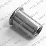 ОПМ 110013 Заклепка алюминиевая с цилиндрическим бортиком
