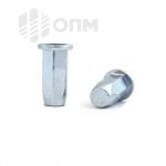 ОПМ 110021 Заклепка резьбовая м8 BRALO глухая шестигранная с цилиндрическим бортиком