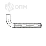 ОПМ 201002 Винт-крючок L образный