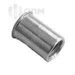 ОПМ 110001 Заклепка резьбовая алюминиевая с уменьшенным потайным бортиком